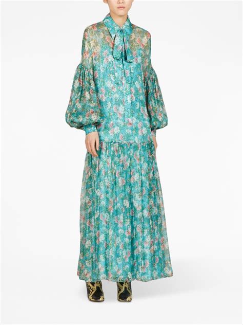 farfetch Gucci maxi dress